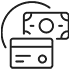 icon Zahlungsmittel Bargeld Karte